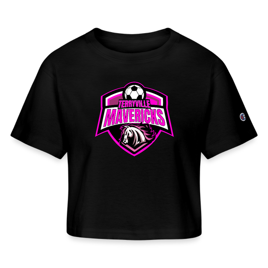 Champion Women’s Cropped T-Shirt - black