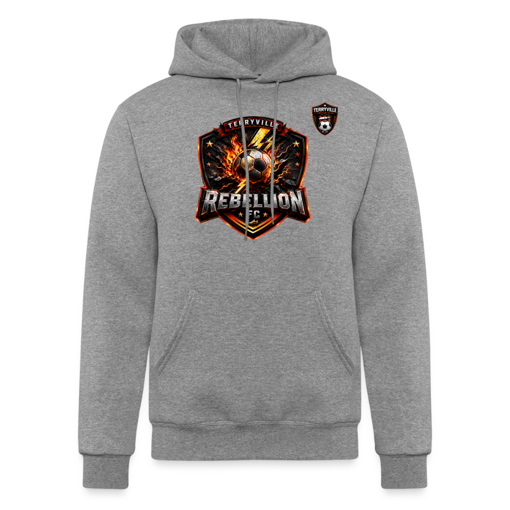 Champion Unisex Powerblend Hoodie - heather gray