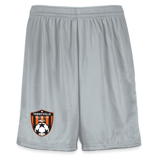 Augusta Sportswear Youth Modified Mesh Short - silver