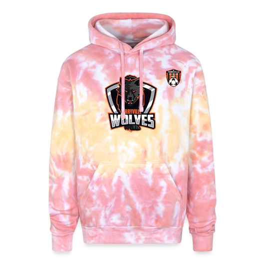 Adult Tie Dye Hoodie - funnel cake