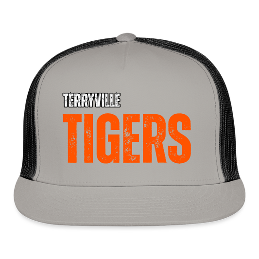 Trucker Hat - gray/black