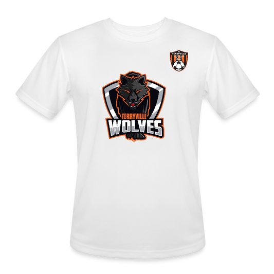 Men’s Moisture Wicking Performance T-Shirt - white