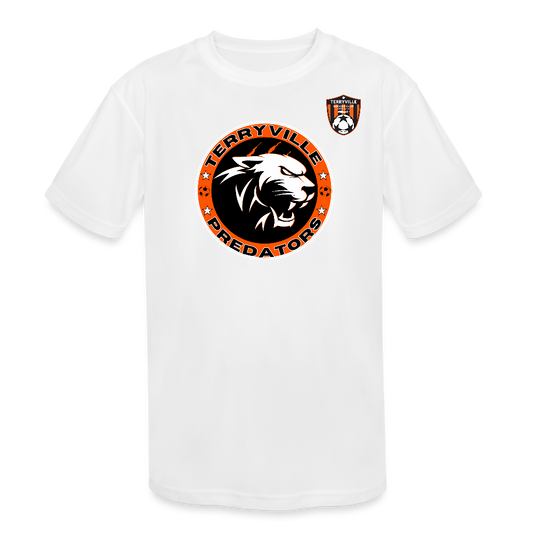 Kids' Moisture Wicking Performance T-Shirt - white