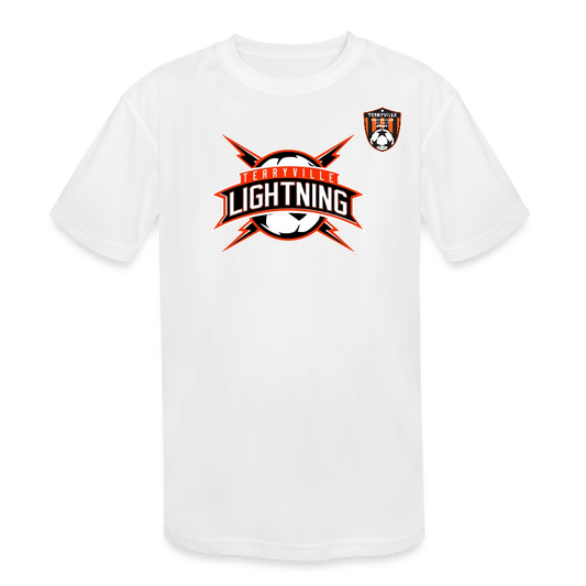 Kids' Moisture Wicking Performance T-Shirt - white