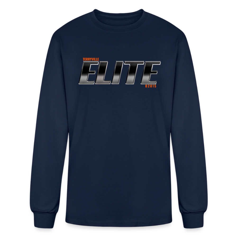 Men's Long Sleeve T-Shirt - navy