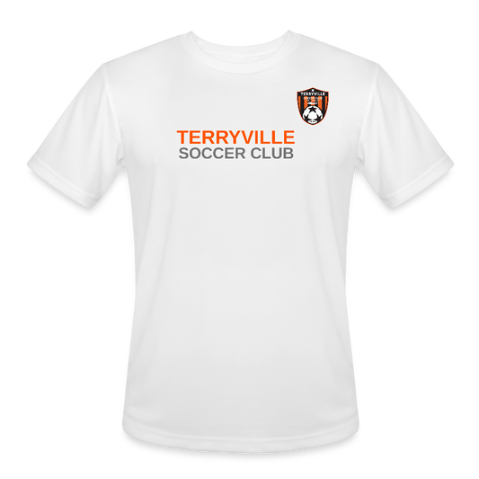 Men’s Moisture Wicking Performance T-Shirt - white