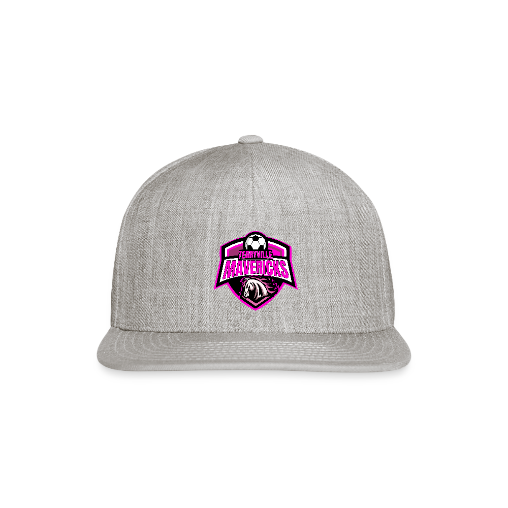 Snapback Cap - heather gray