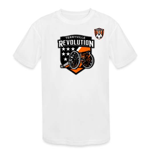 Kids' Moisture Wicking Performance T-Shirt - white