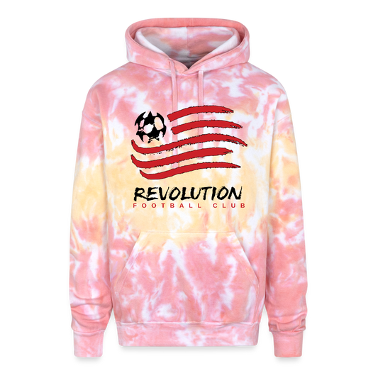 Adult Tie Dye Hoodie - funnel cake
