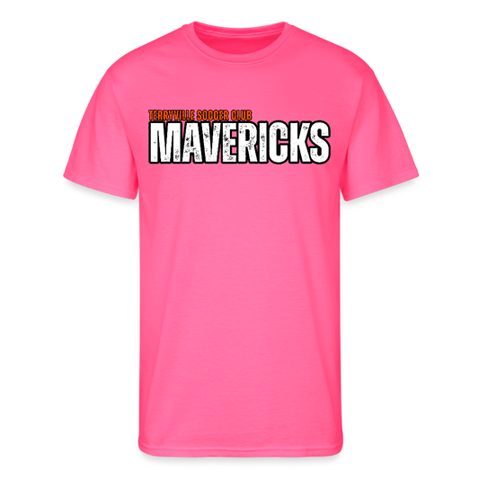 50/50 T-Shirt - neon pink