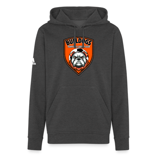 Adidas Unisex Fleece Hoodie - charcoal grey