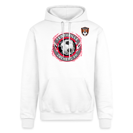 Champion Unisex Powerblend Hoodie - white