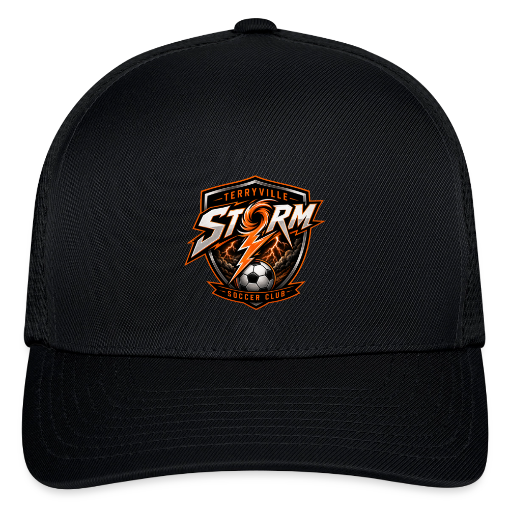 Flexfit Fitted Baseball Cap - black