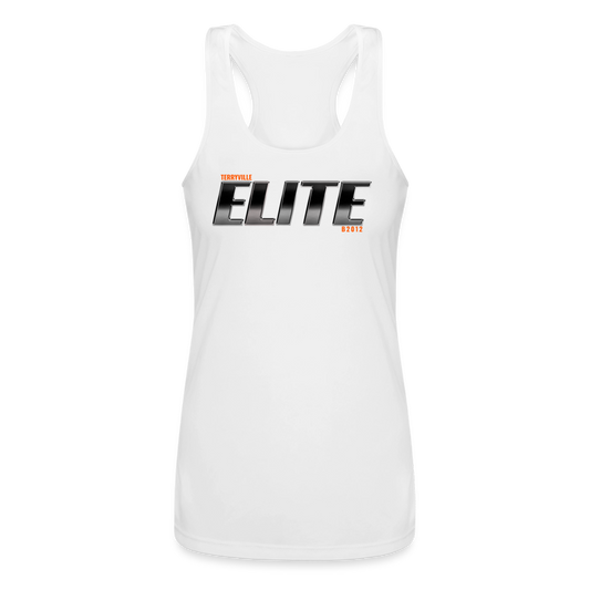 Women’s Performance Racerback Tank Top - white
