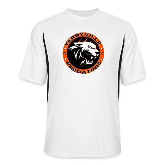 Men’s Cooling Performance Color Blocked Jersey - white/black