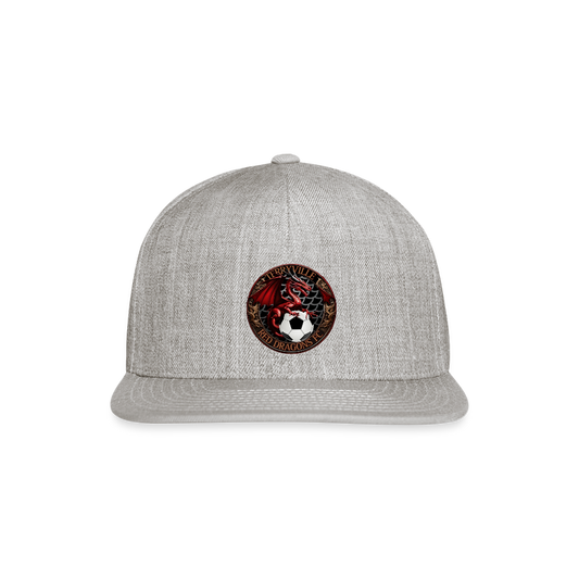 Snapback Cap - heather gray