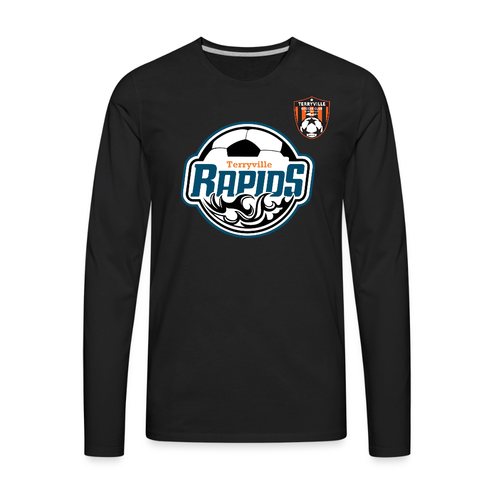 Men's Premium Long Sleeve T-Shirt - black
