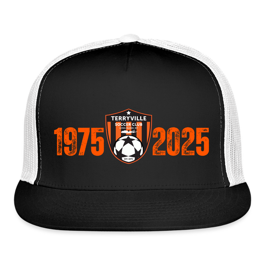 50th Anniversary Trucker Hat - black/white