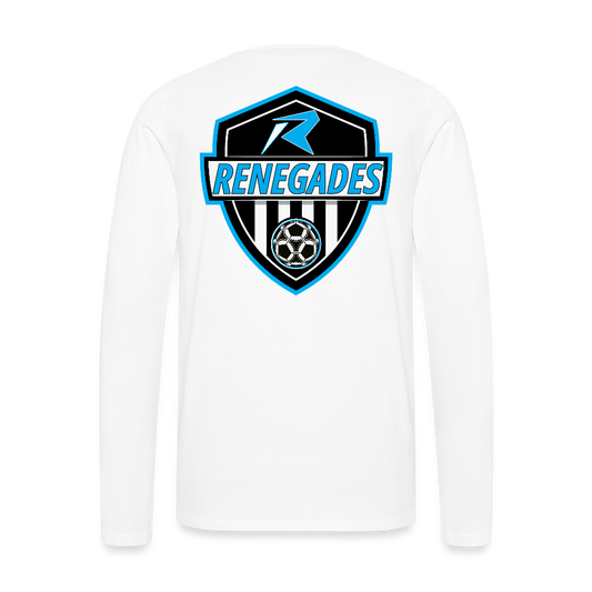 Men's Premium Long Sleeve T-Shirt - white