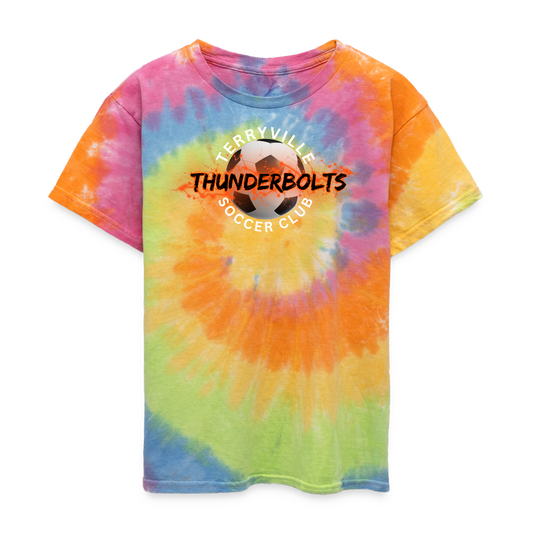 Kid's Tie Dye T-Shirt - rainbow