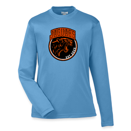 Youth Zone Performance Long-Sleeve T-Shirt - light blue