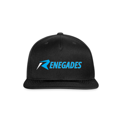 Snapback Cap - black