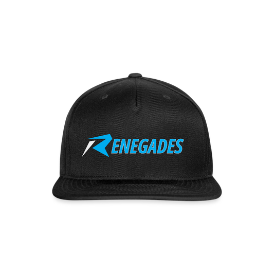 Snapback Cap - black