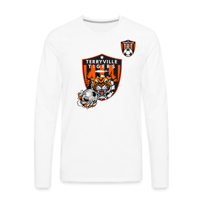 Men's Premium Long Sleeve T-Shirt - white