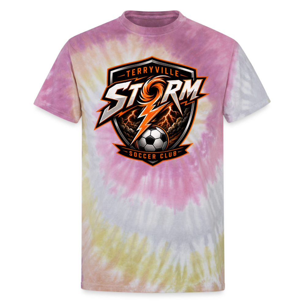 Unisex Tie Dye T-Shirt - Desert Rose