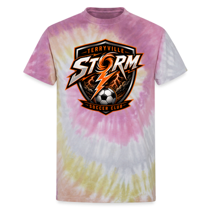 Unisex Tie Dye T-Shirt - Desert Rose
