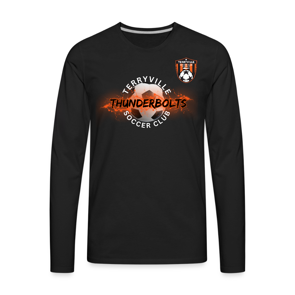 Men's Premium Long Sleeve T-Shirt - black