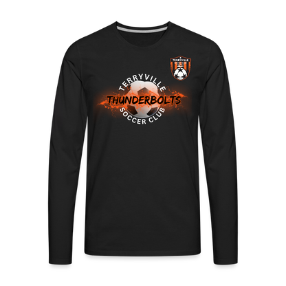 Men's Premium Long Sleeve T-Shirt - black