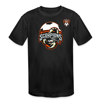 Kids' Moisture Wicking Performance T-Shirt - black