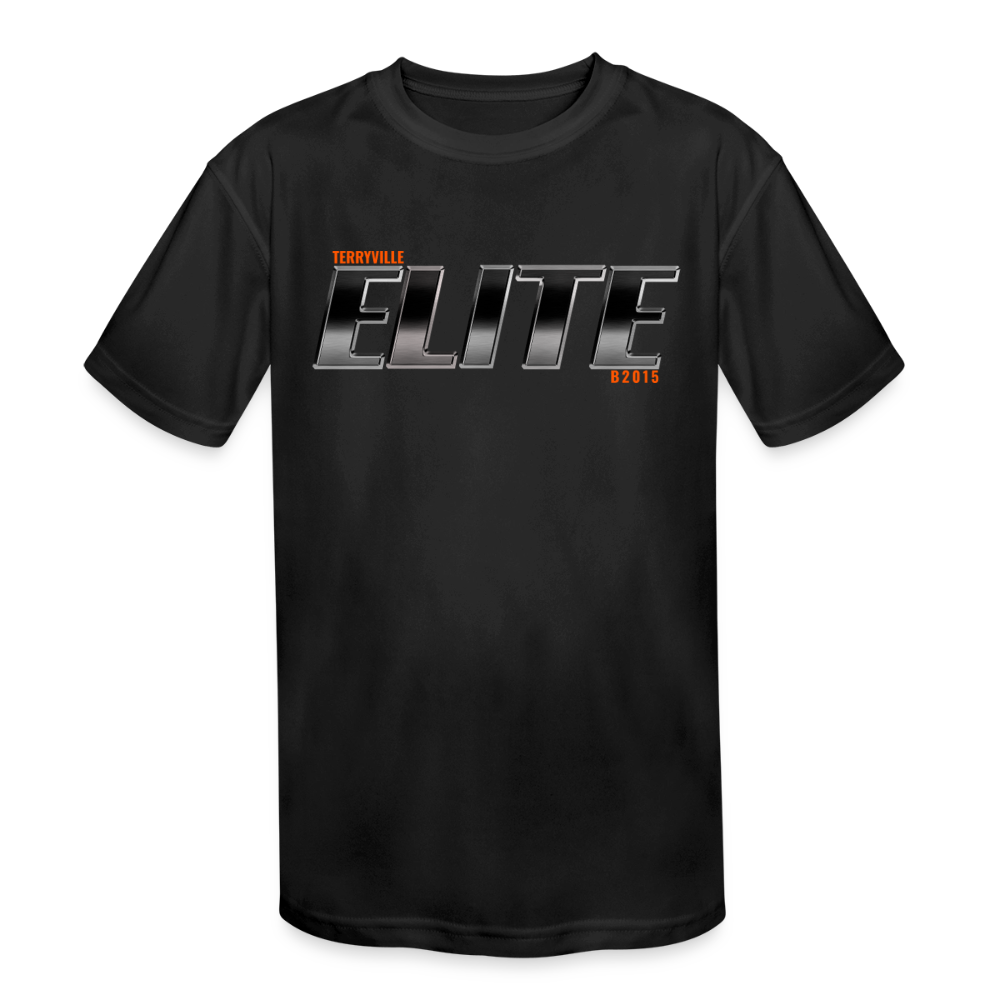 Kids' Moisture Wicking Performance T-Shirt - black