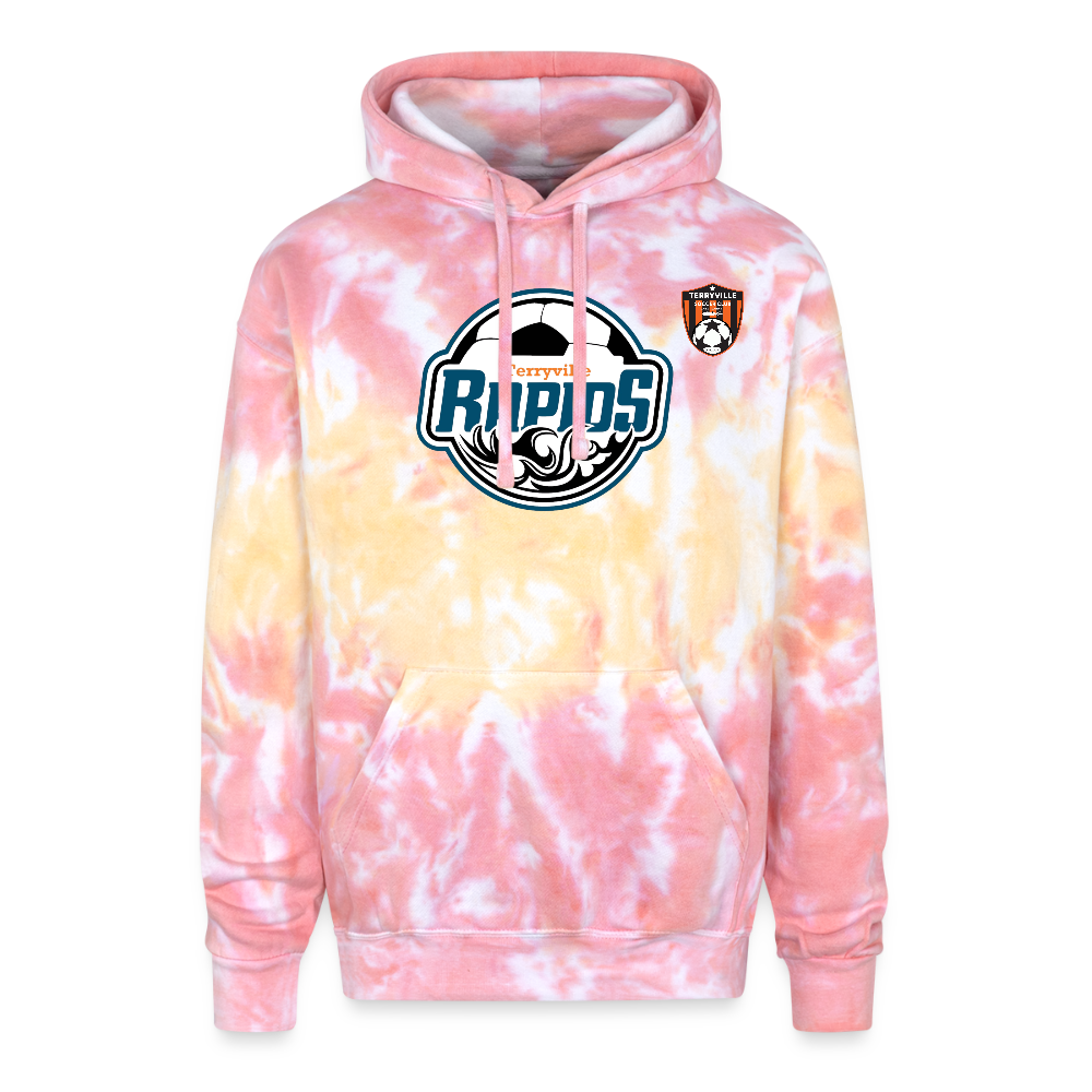 Adult Tie Dye Hoodie - funnel cake
