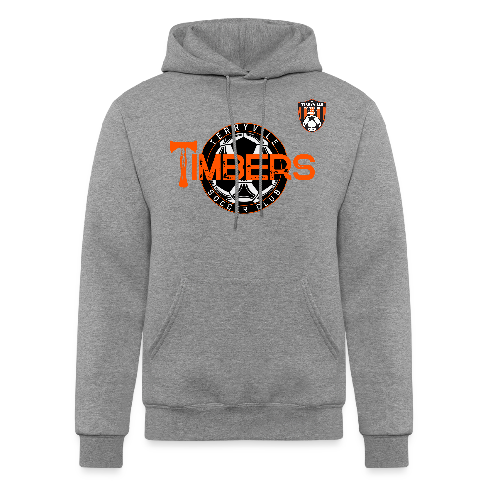 Champion Unisex Powerblend Hoodie - heather gray