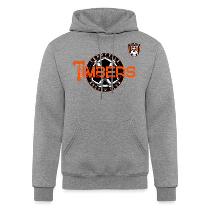 Champion Unisex Powerblend Hoodie - heather gray
