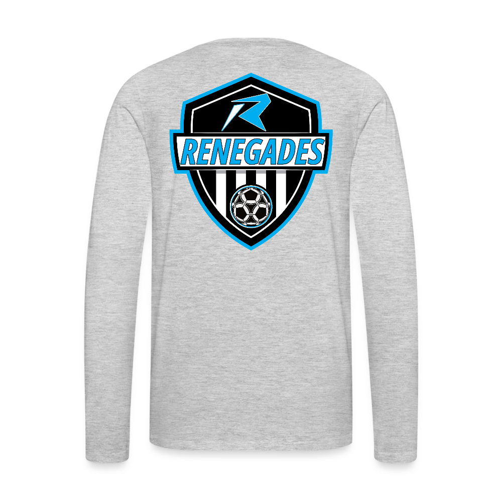 Men's Premium Long Sleeve T-Shirt - heather gray