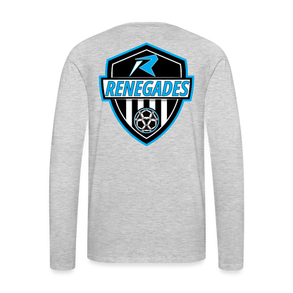 Men's Premium Long Sleeve T-Shirt - heather gray