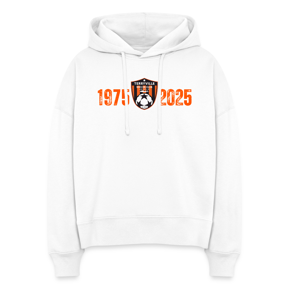 50th Anniversary Women's Hoodie - white