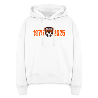 50th Anniversary Women's Hoodie - white