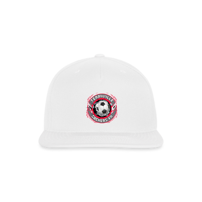 Snapback Baseball Cap - white