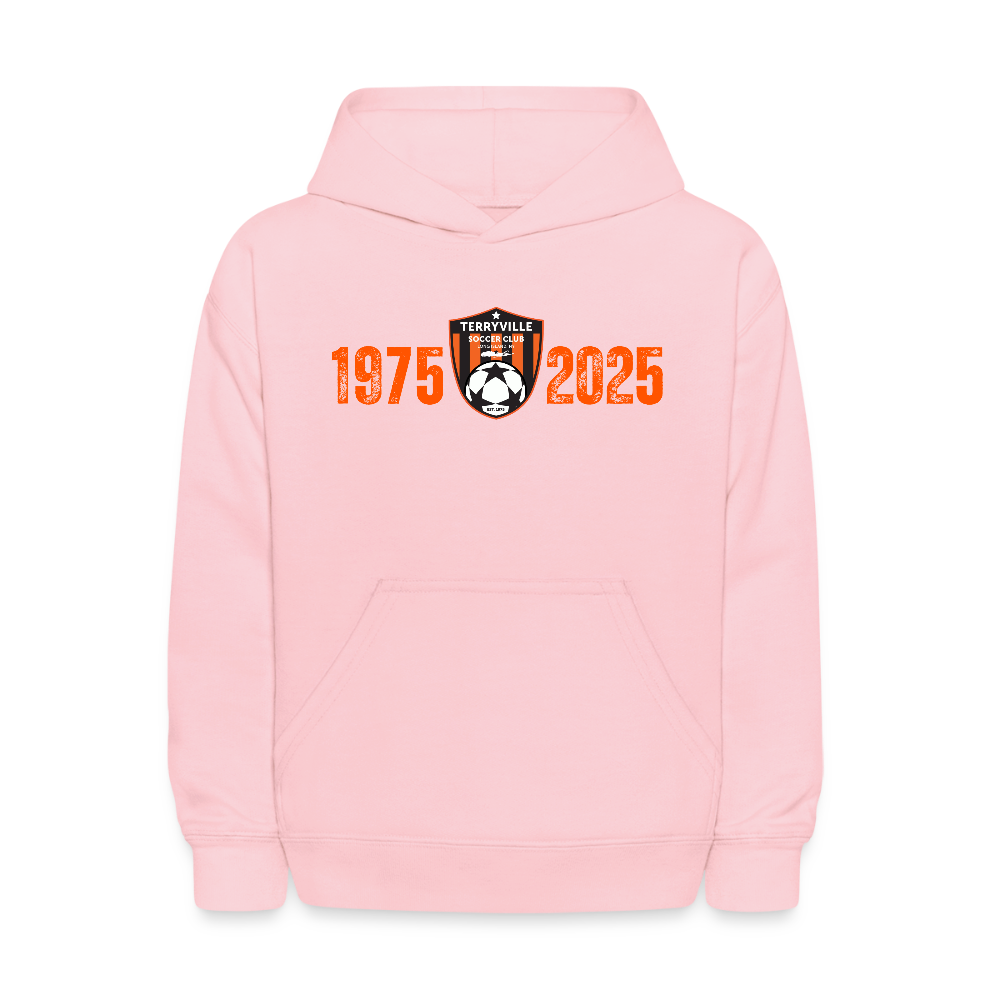 50th Anniversary Kids Hoodie - pink
