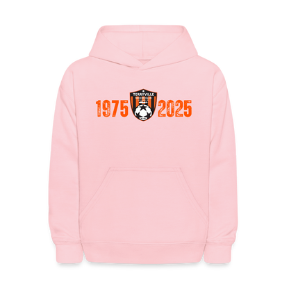 50th Anniversary Kids Hoodie - pink
