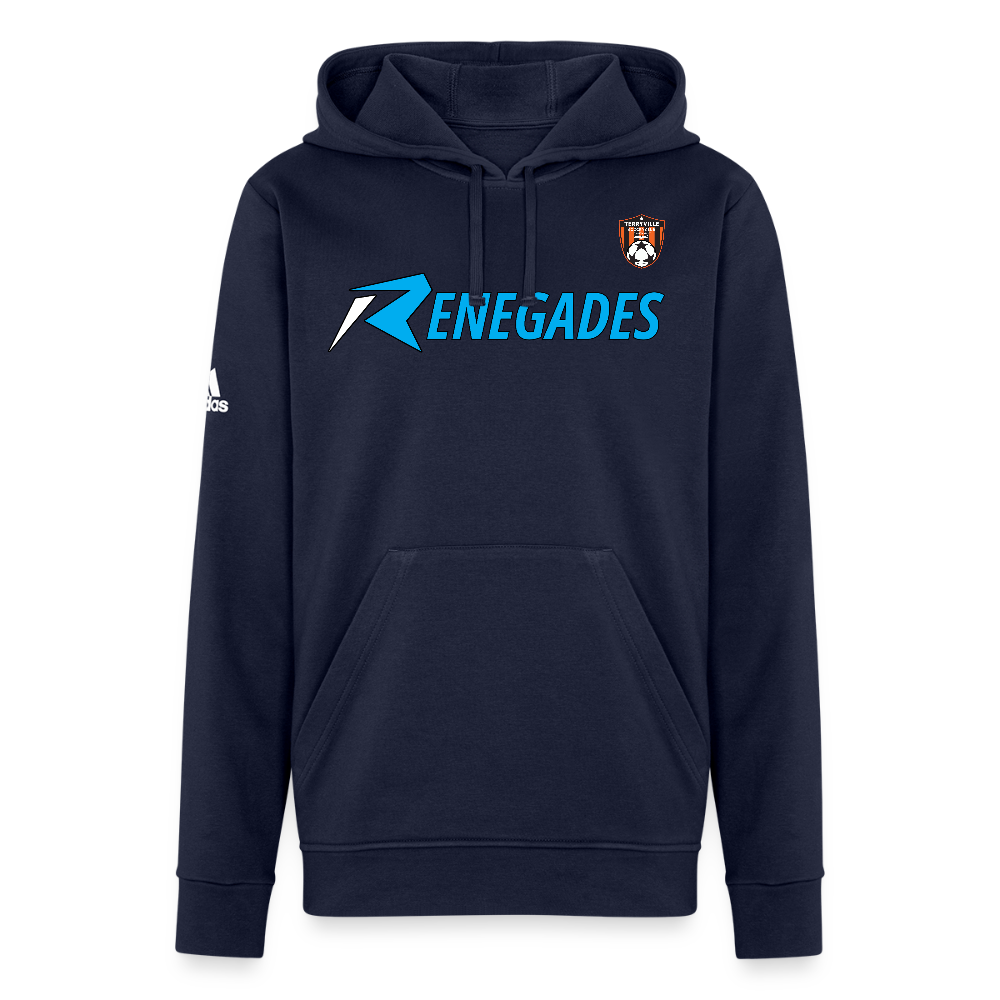 Adidas Unisex Fleece Hoodie - french navy