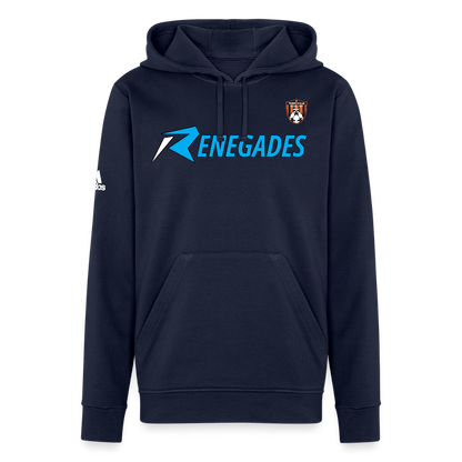 Adidas Unisex Fleece Hoodie - french navy