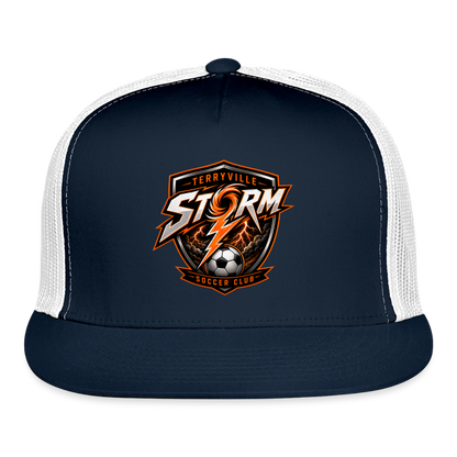 Trucker Hat - navy/white