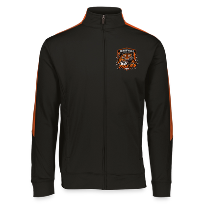Augusta Sportswear Unisex 2.0 Medalist Jacket - black/orange