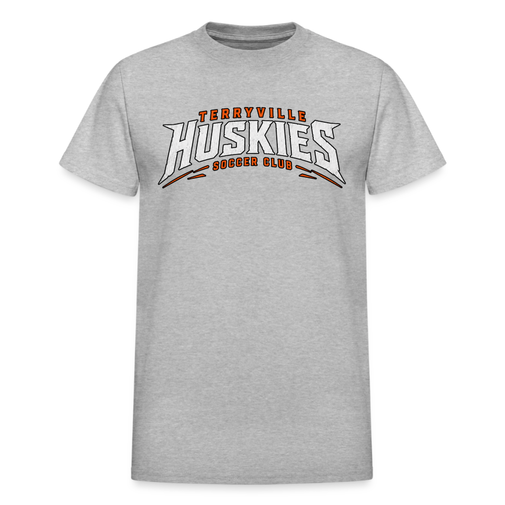 Gildan Ultra Cotton Adult T-Shirt - heather gray