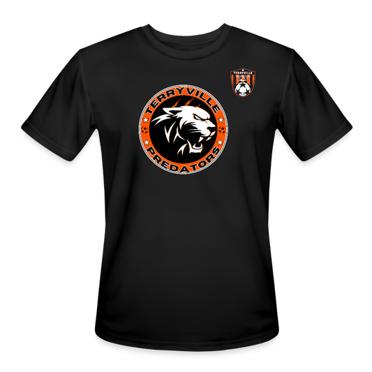 Men’s Moisture Wicking Performance T-Shirt - black